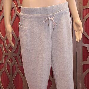 Gray jogger pants